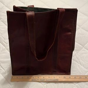 Leather Tote Bag
